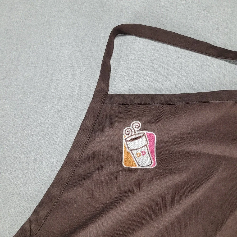 Dunkin' Donuts Employee Apron Brown